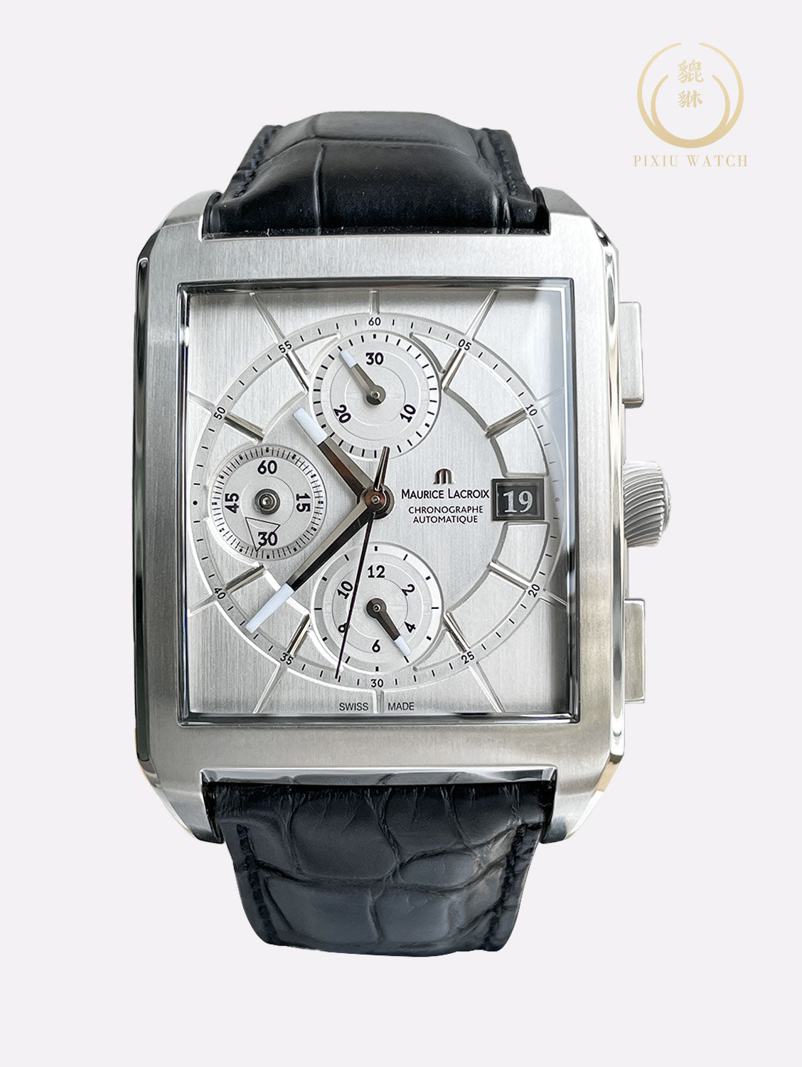 Maurice Lacroix Pontos Rectangulaire Chronograph