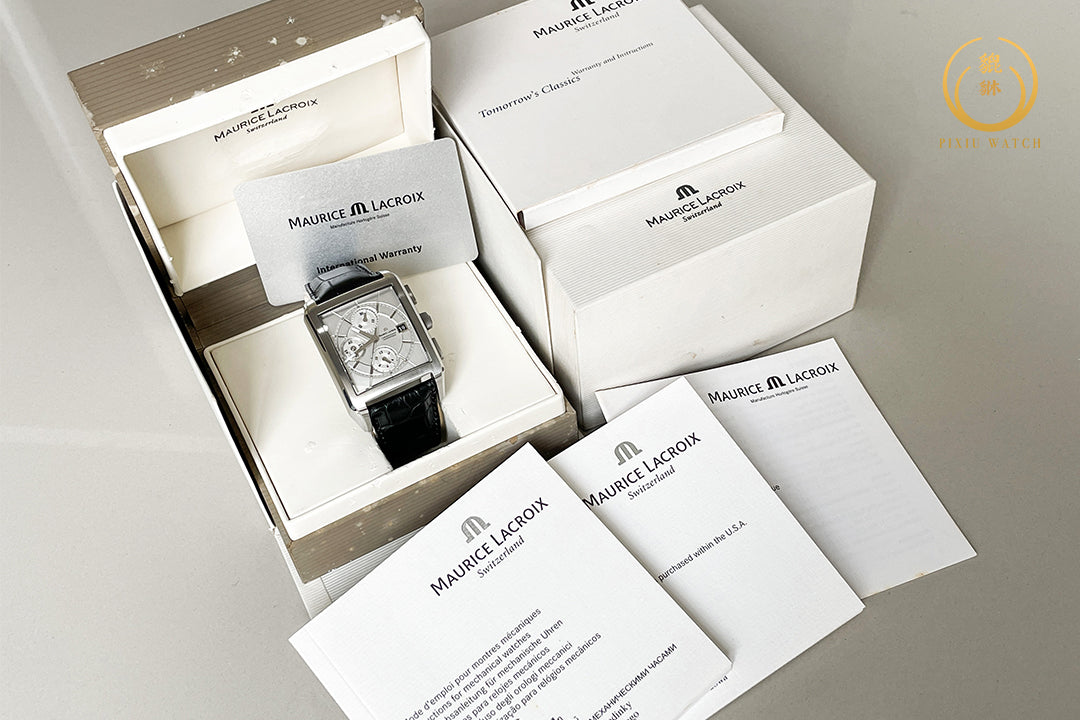 Maurice Lacroix Pontos Rectangulaire Chronograph