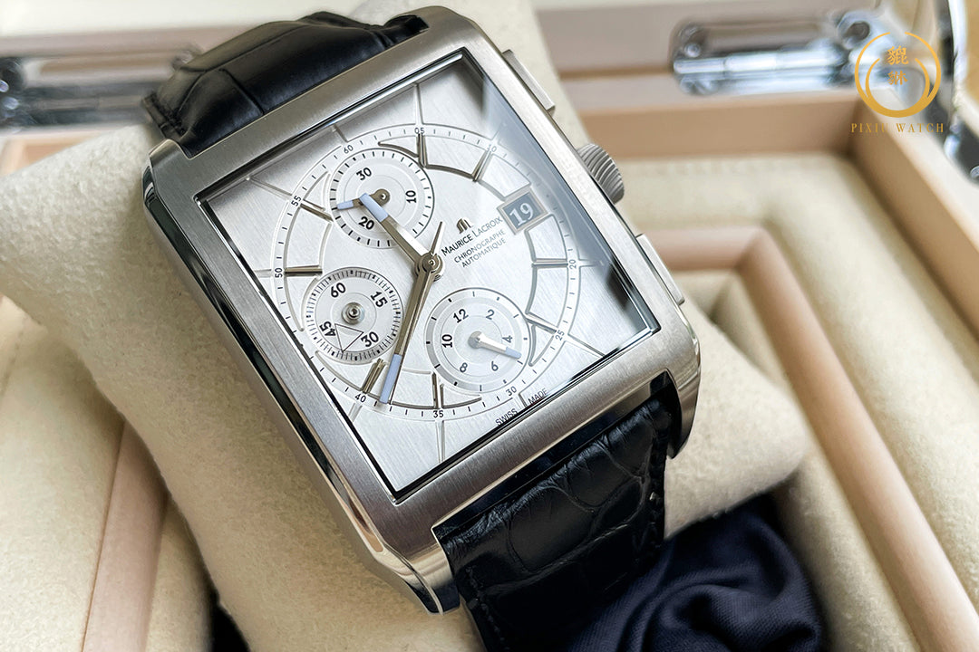 Maurice Lacroix Pontos Rectangulaire Chronograph