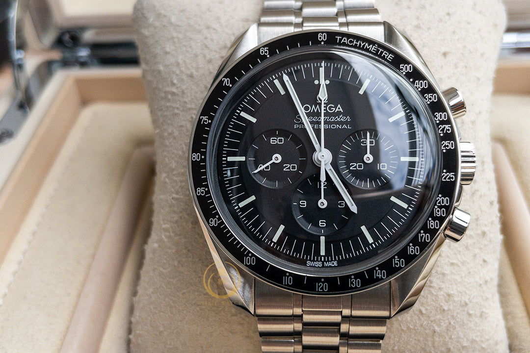 “ของใหม่” Omega Speedmaster 3861 Moonwatch Hesalite