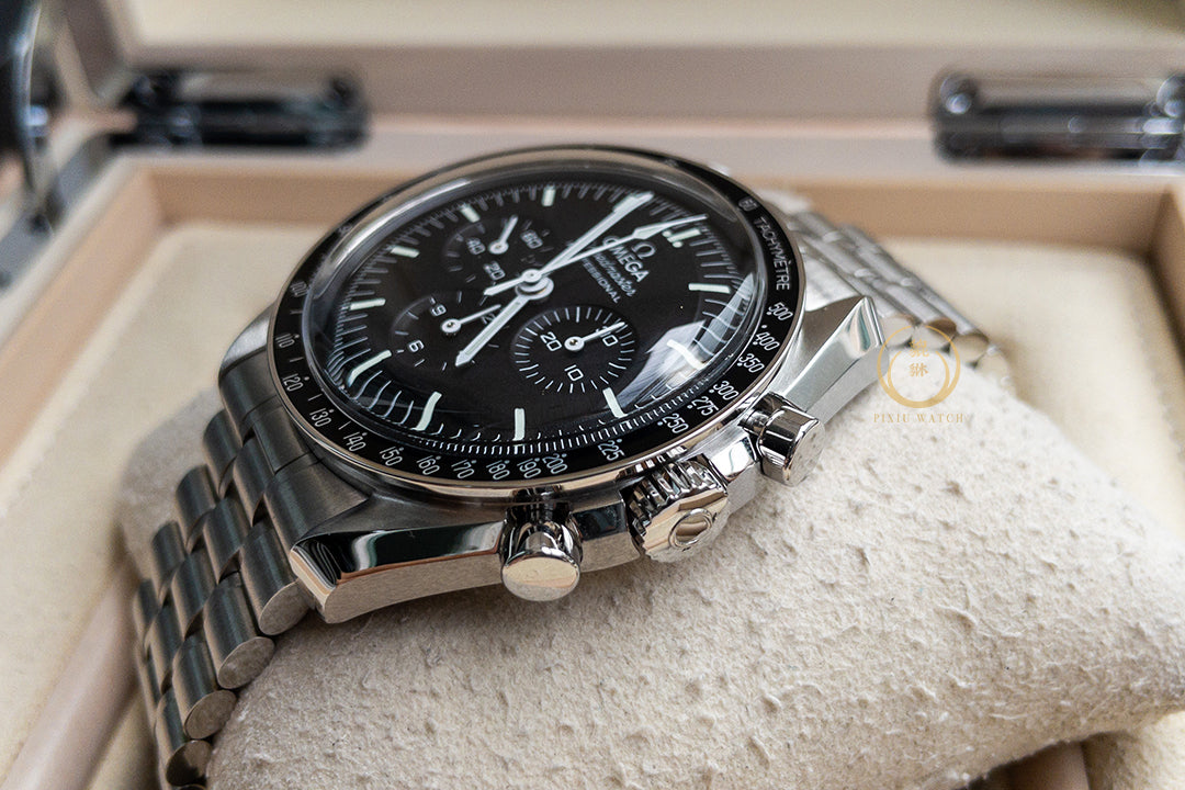 “ของใหม่” Omega Speedmaster 3861 Moonwatch Hesalite