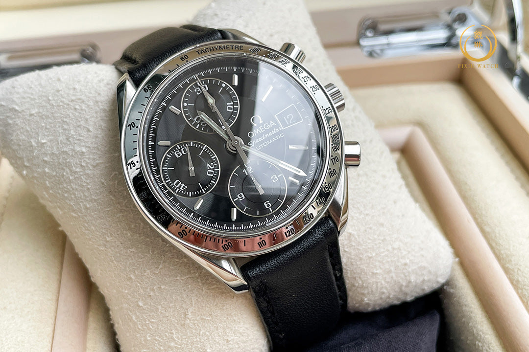 Omega Speedmaster Date Steel Black Dial