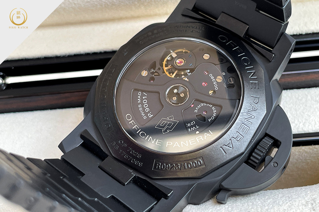 Panerai 438 Tuttonero Luminor 1950 3 Days GMT Ceramica