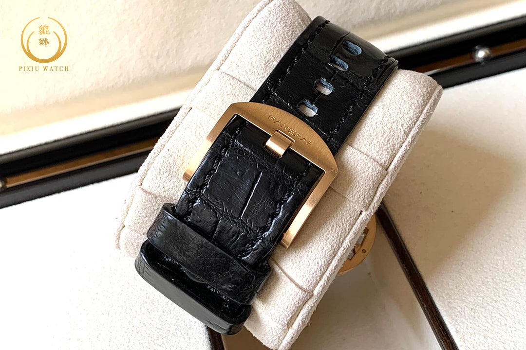 Panerai Luminor 1950 GMT 8 Days Oro Rosso Rose Gold Pam289