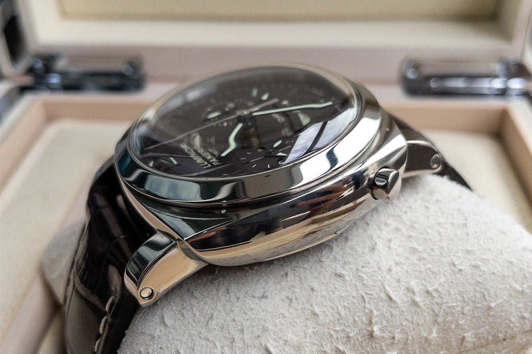 Panerai Luminor 1950 PAM00275 8 Days Chrono Monopulsante GMT Titanium