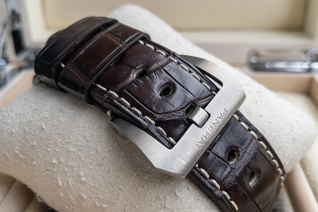 Panerai Luminor 1950 PAM00275 8 Days Chrono Monopulsante GMT Titanium