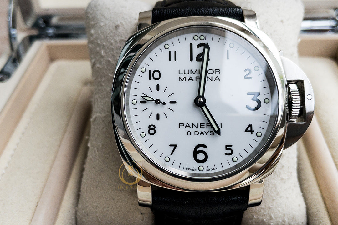 Panerai Luminor PAM00563 Marina 8 Days White Dial