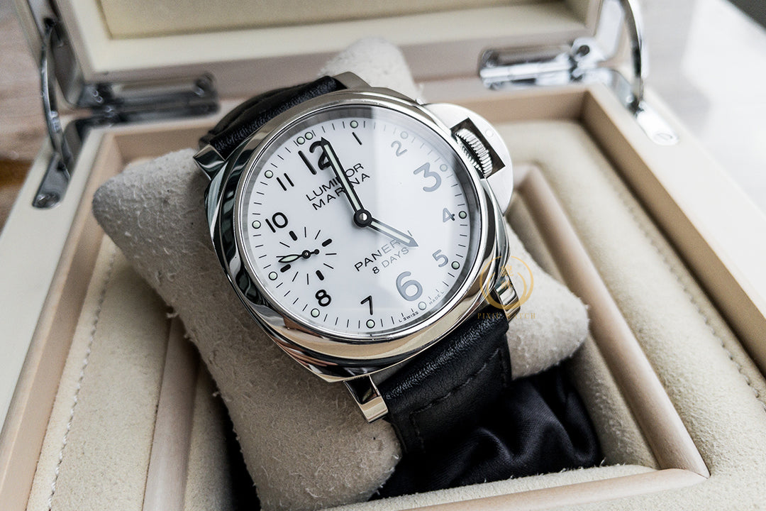 Panerai Luminor PAM00563 Marina 8 Days White Dial