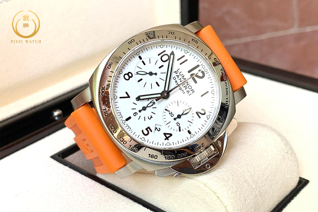Panerai Luminor PAM 188 Chrono Daylight White