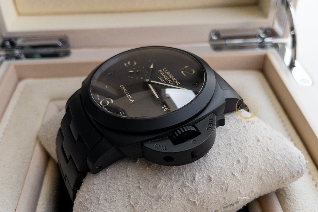 Panerai Luminor 1950 PAM00438 Tuttonero 3 Days GMT Ceramica