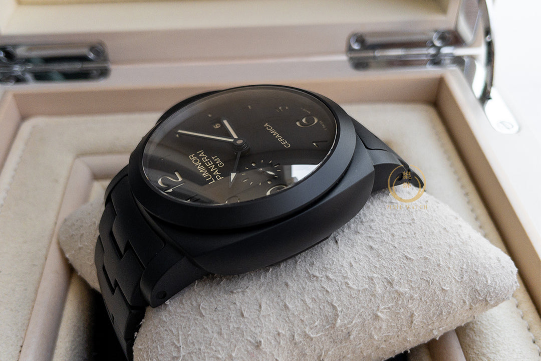 Panerai Luminor 1950 PAM00438 Tuttonero 3 Days GMT Ceramica