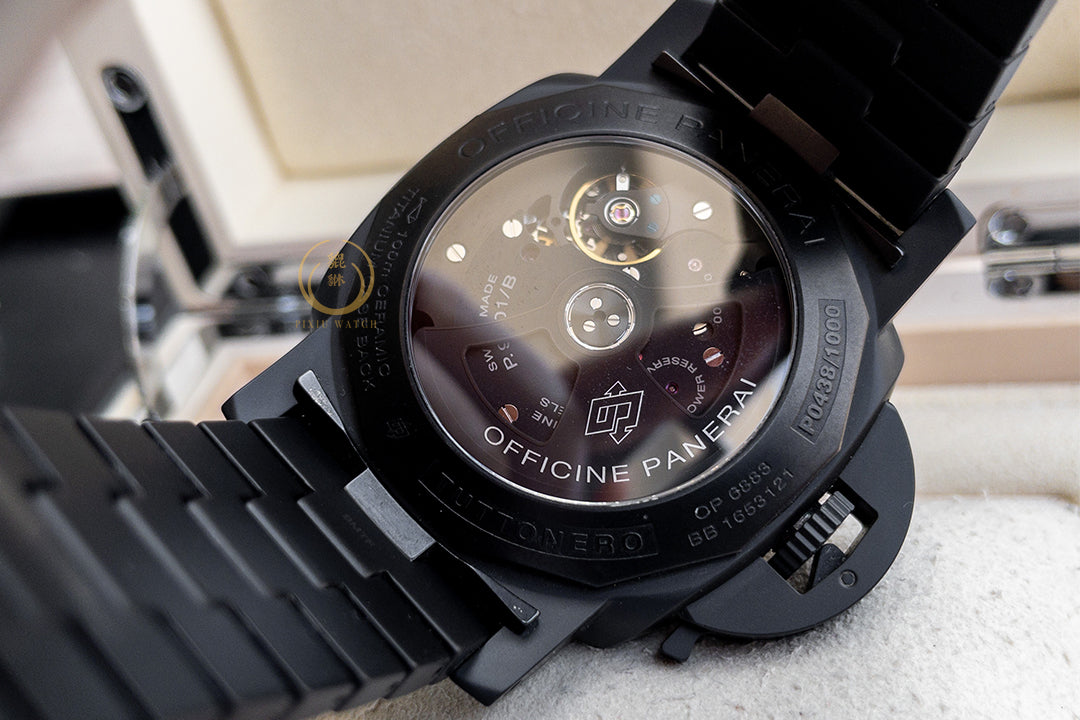 Panerai Luminor 1950 PAM00438 Tuttonero 3 Days GMT Ceramica