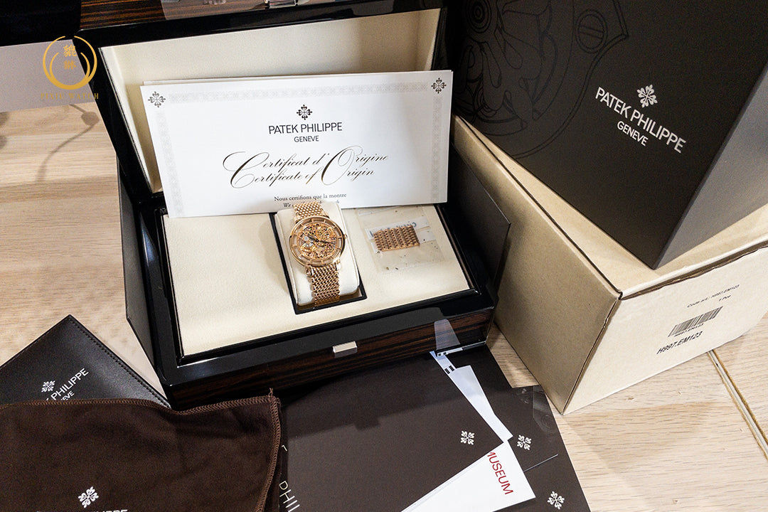 Patek Philippe Calatrava 5180/1R-001 Ultra-thin Skeleton Rose Gold