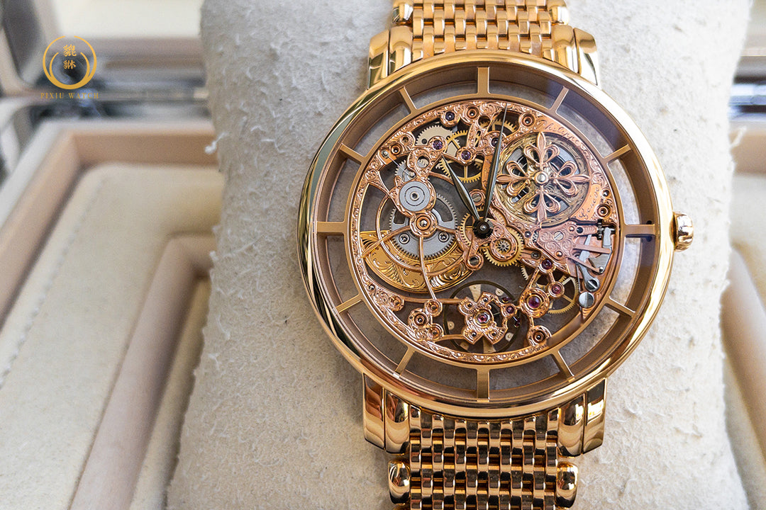 Patek Philippe Calatrava 5180/1R-001 Ultra-thin Skeleton Rose Gold
