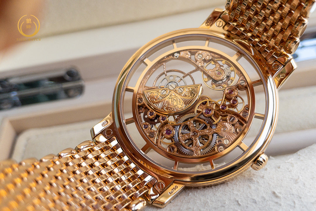Patek Philippe Calatrava 5180/1R-001 Ultra-thin Skeleton Rose Gold