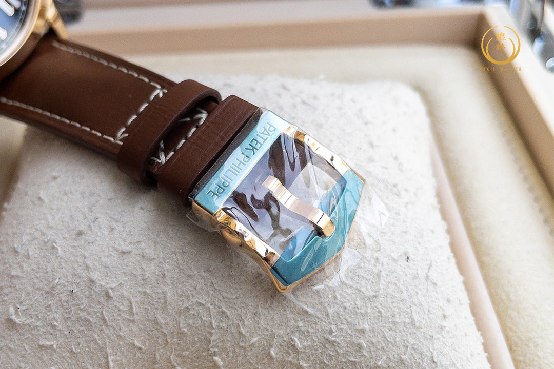 “ของใหม่” Patek Philippe Complications Calatrava 7234R Pilot Travel Time Rose Gold