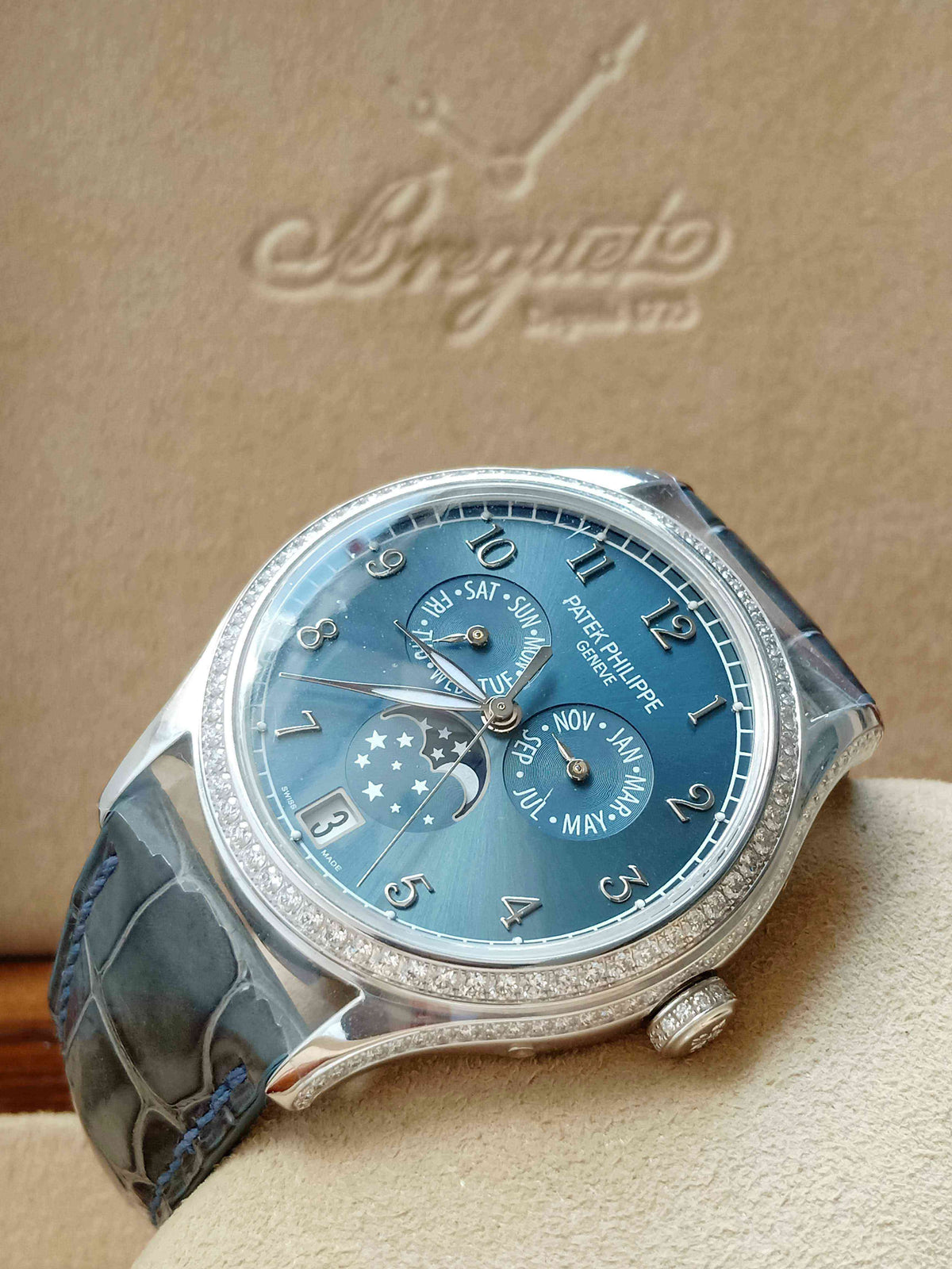 Patek Philippe Complication 4947G-001 Annual Calendar White Gold