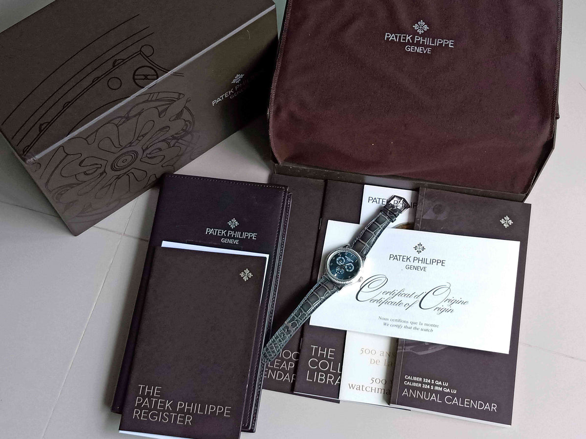 Patek Philippe Complication 4947G-001 Annual Calendar White Gold