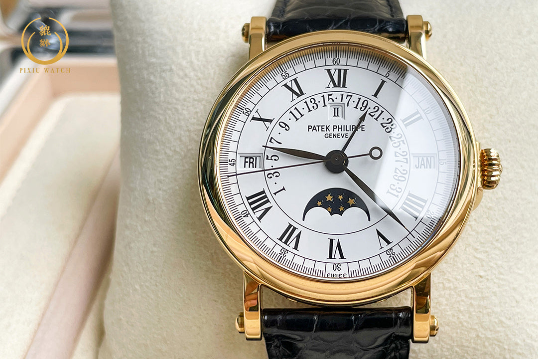 Patek Philippe 5059J-001 Perpetual Retrograde Calendar Yellow Gold