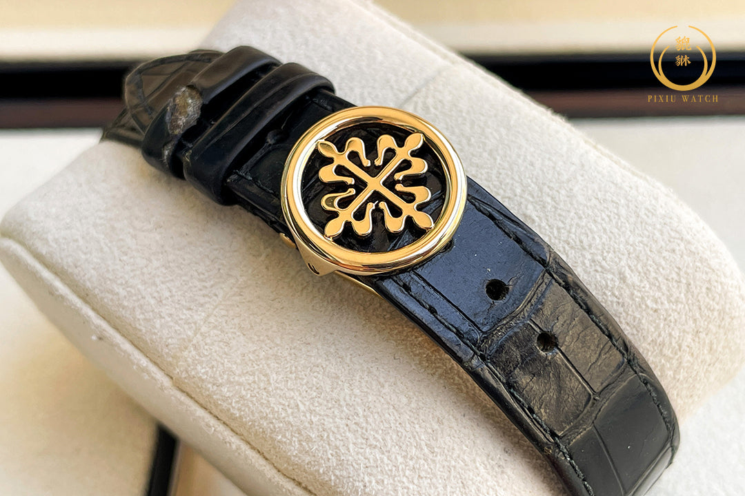 Patek Philippe Calatrava 5000 18K Yellow Gold Black Dial