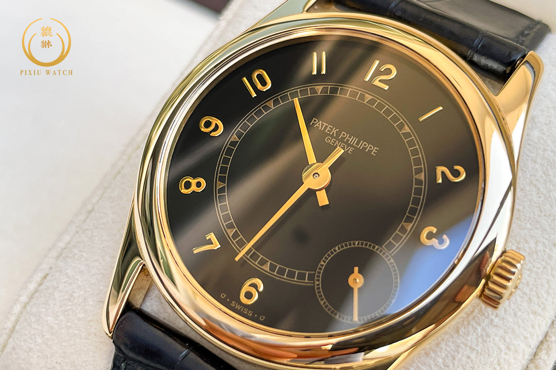 Patek Philippe Calatrava 5000 18K Yellow Gold Black Dial