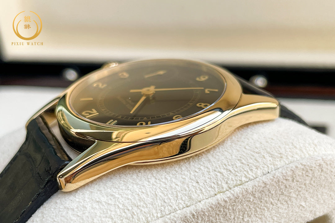 Patek Philippe Calatrava 5000 18K Yellow Gold Black Dial