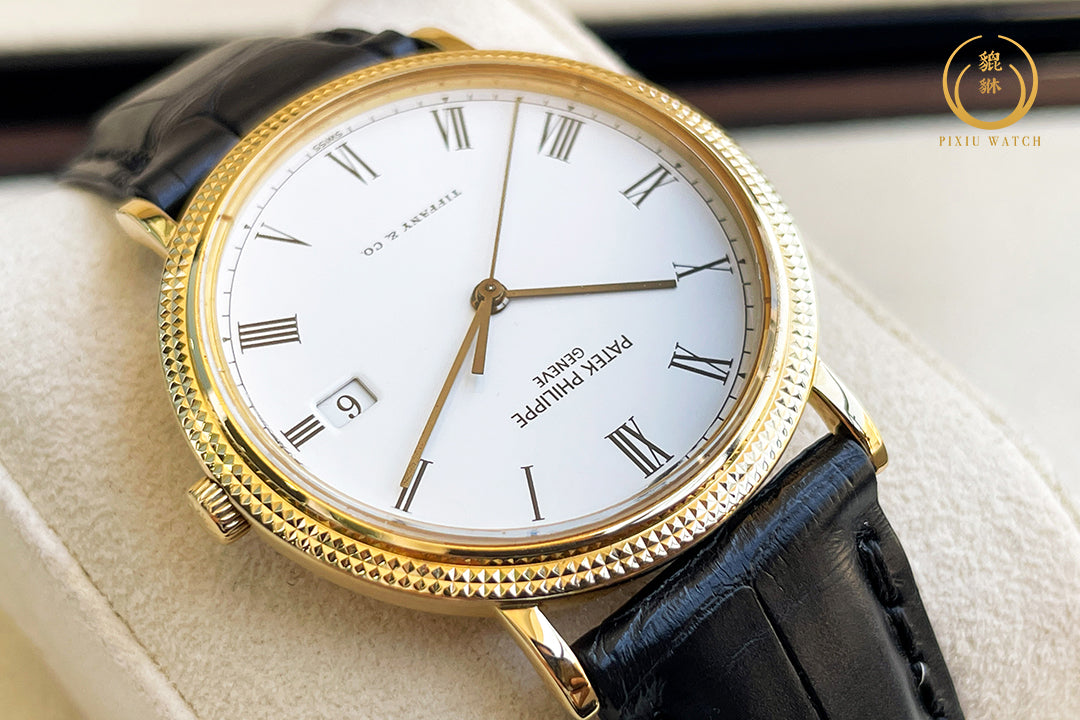 Patek Philippe Calatrava 5120J Tiffany & Co 18K Yellow Gold