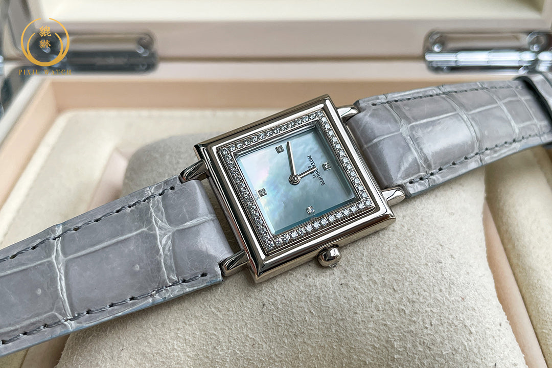 Patek Philippe Gondolo 4866 White Gold Diamonds