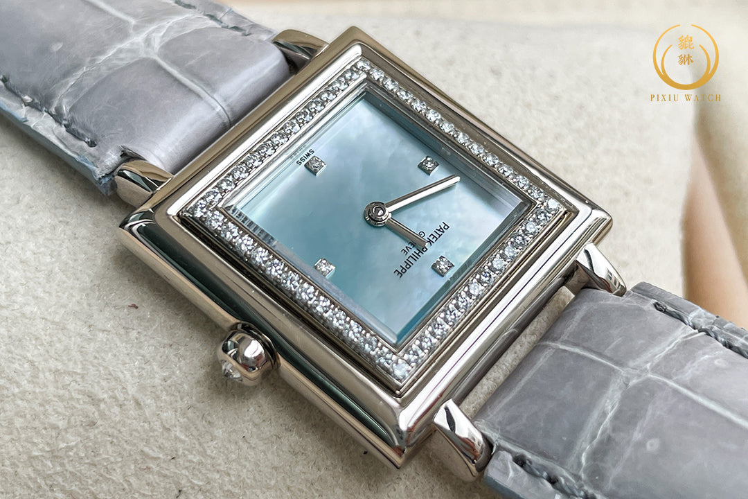 Patek Philippe Gondolo 4866 White Gold Diamonds