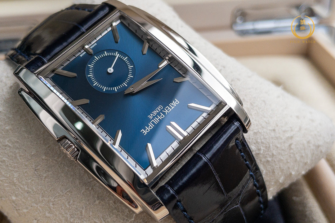 Patek Philippe Gondolo 5124G-011 White Gold Blue Dial