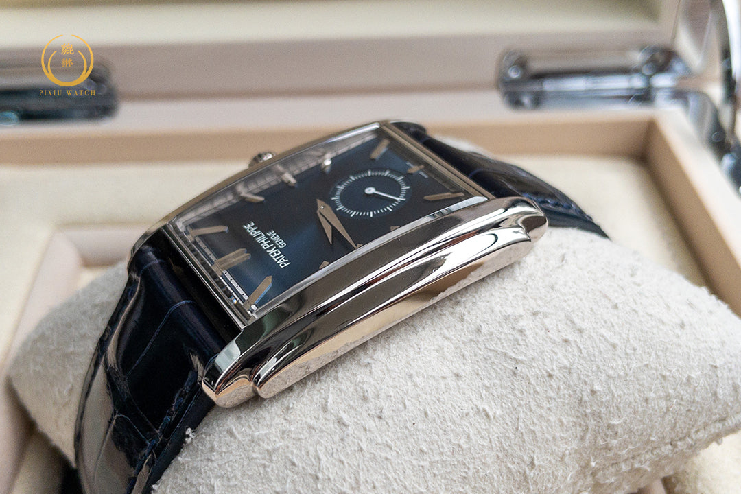 Patek Philippe Gondolo 5124G-011 White Gold Blue Dial