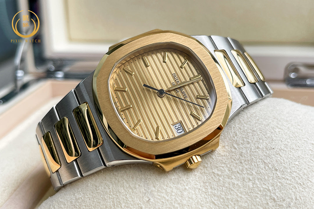 Patek Philippe Nautilus “Boy Size” Steel / 18K Yellow Gold