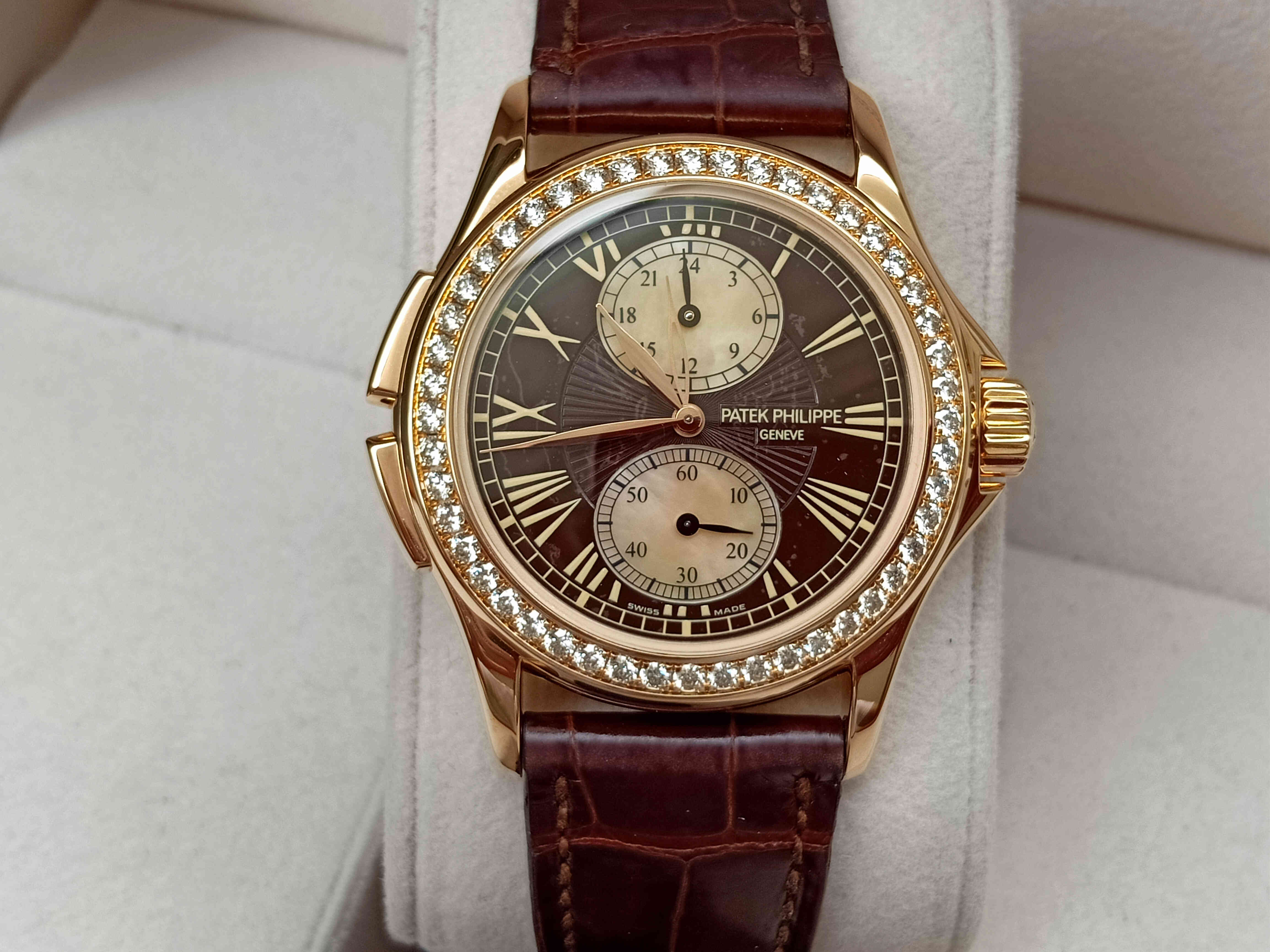 Patek Phillipe Calatrava 4934R Travel Time Ladies