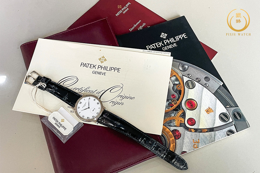Patek Philippe Calatrava 3919G-001 White Gold