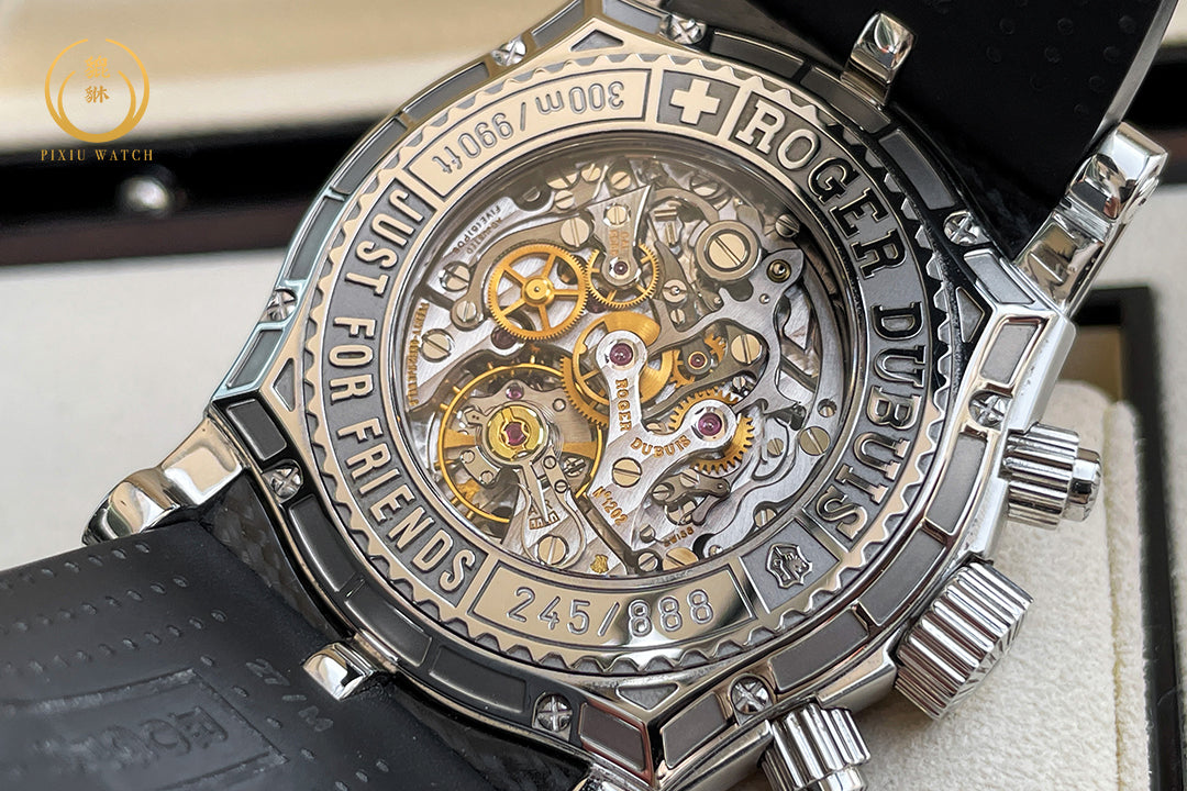 Roger Dubuis EasyDiver Chronograph RD 56 Steel/White Gold