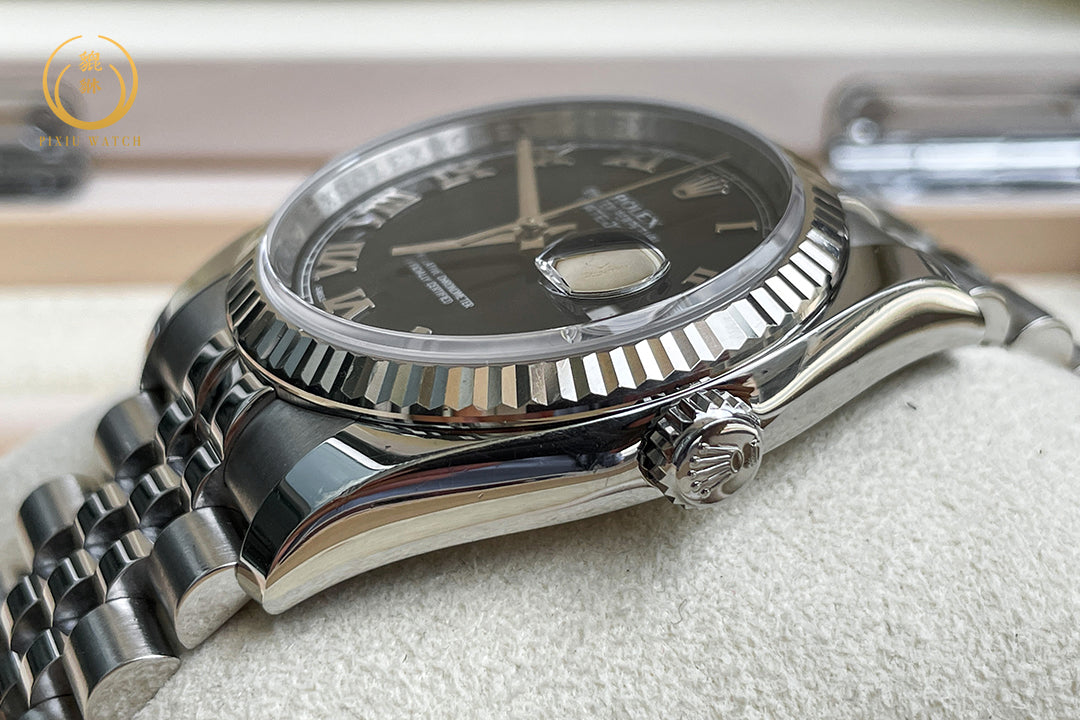 Rolex Datejust Black Dial