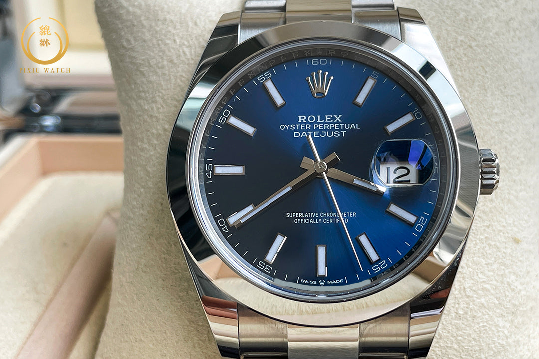 Rolex Datejust Blue Dial
