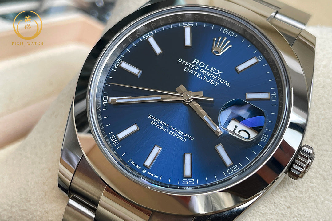 Rolex Datejust Blue Dial