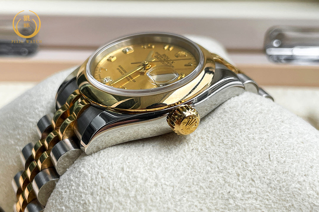 Rolex Ladies Datejust Gold Dust Mother of Pearl