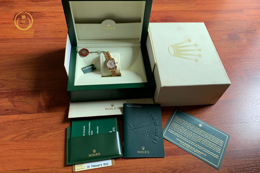 Rolex Datejust 179178 Full Yellow Gold MOP Dial
