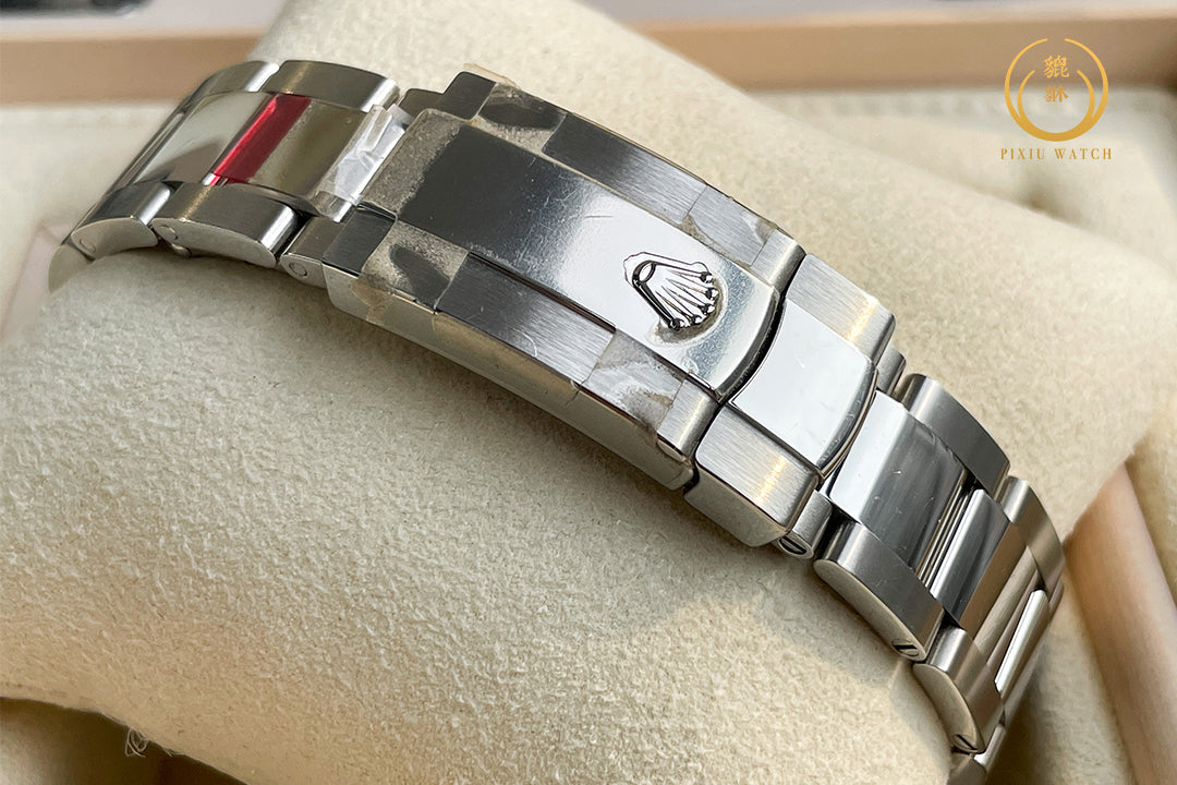 Rolex Datejust II White Gold Bezel Black Dial