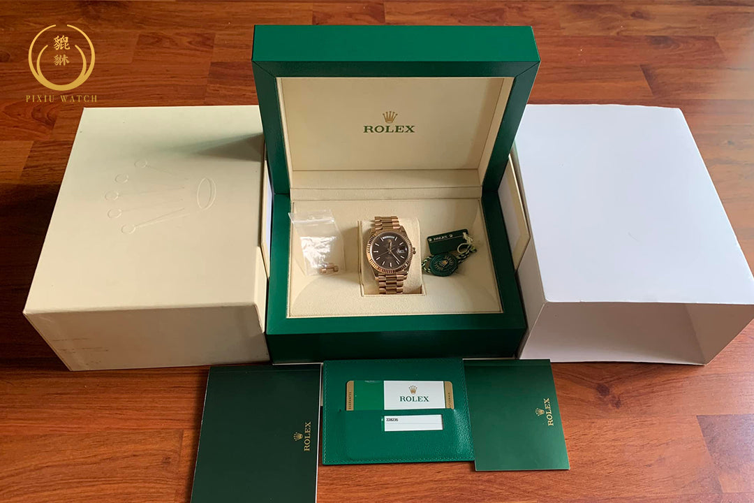 Rolex Day-Date Chocolate Dial