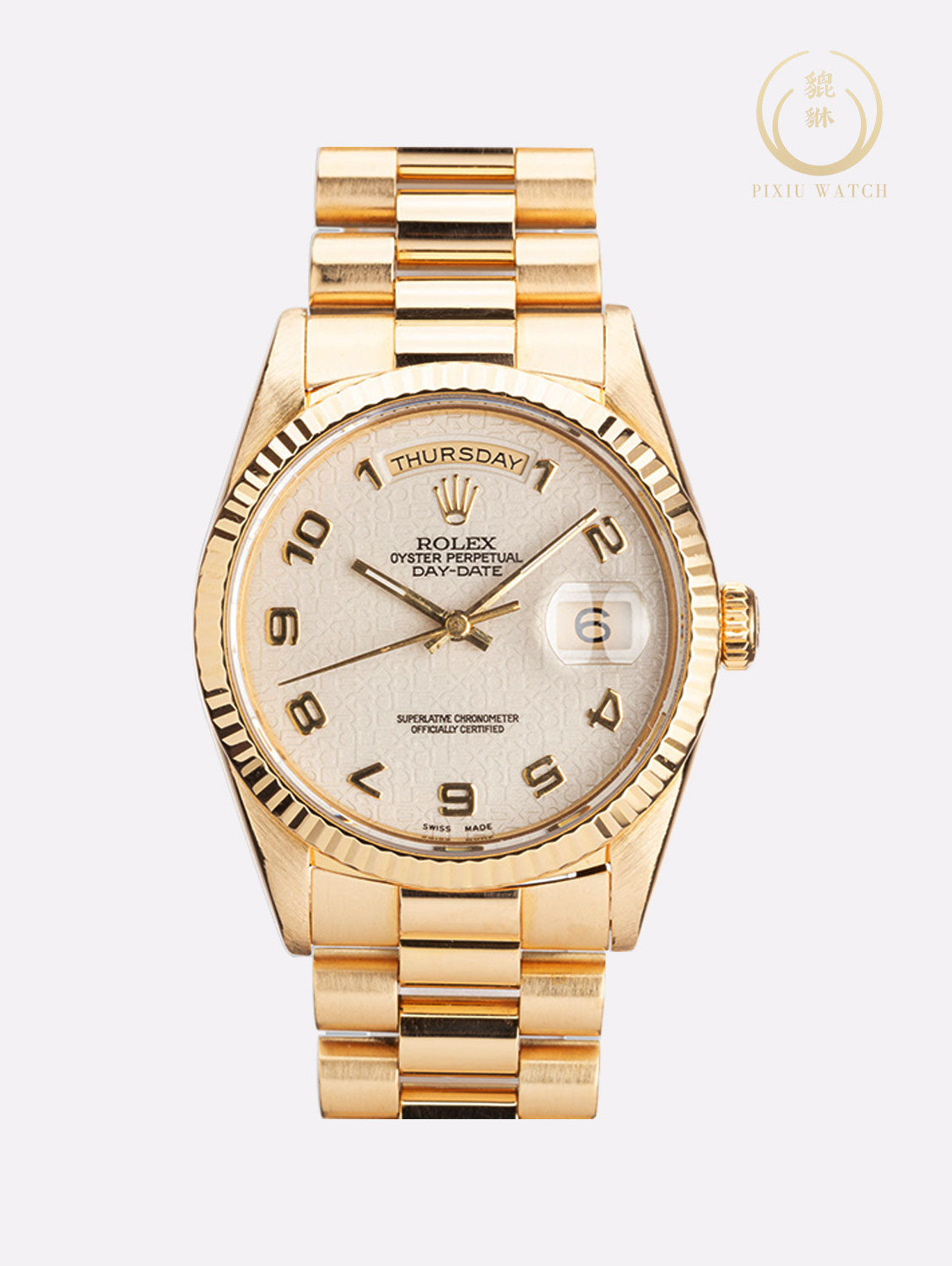 Rolex Day-Date 18238 President Com Dial Yellow Gold