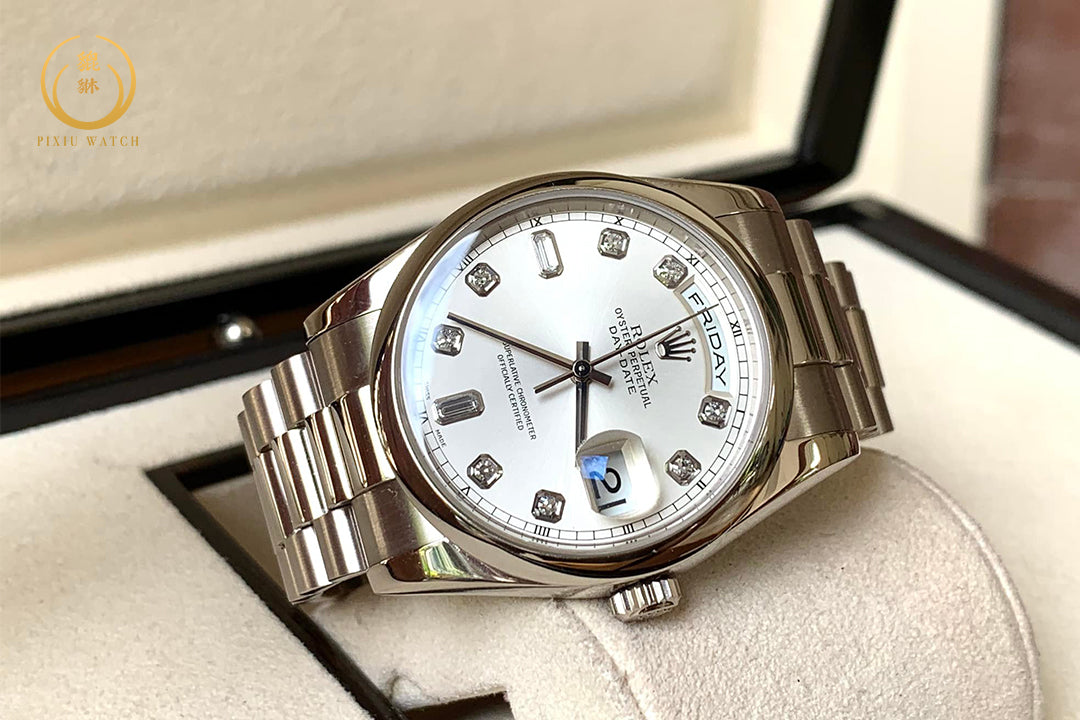 Rolex Day-Date White Gold President