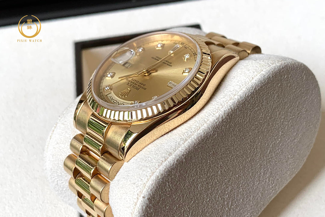 Rolex Day-Date Yellow Gold Diamond