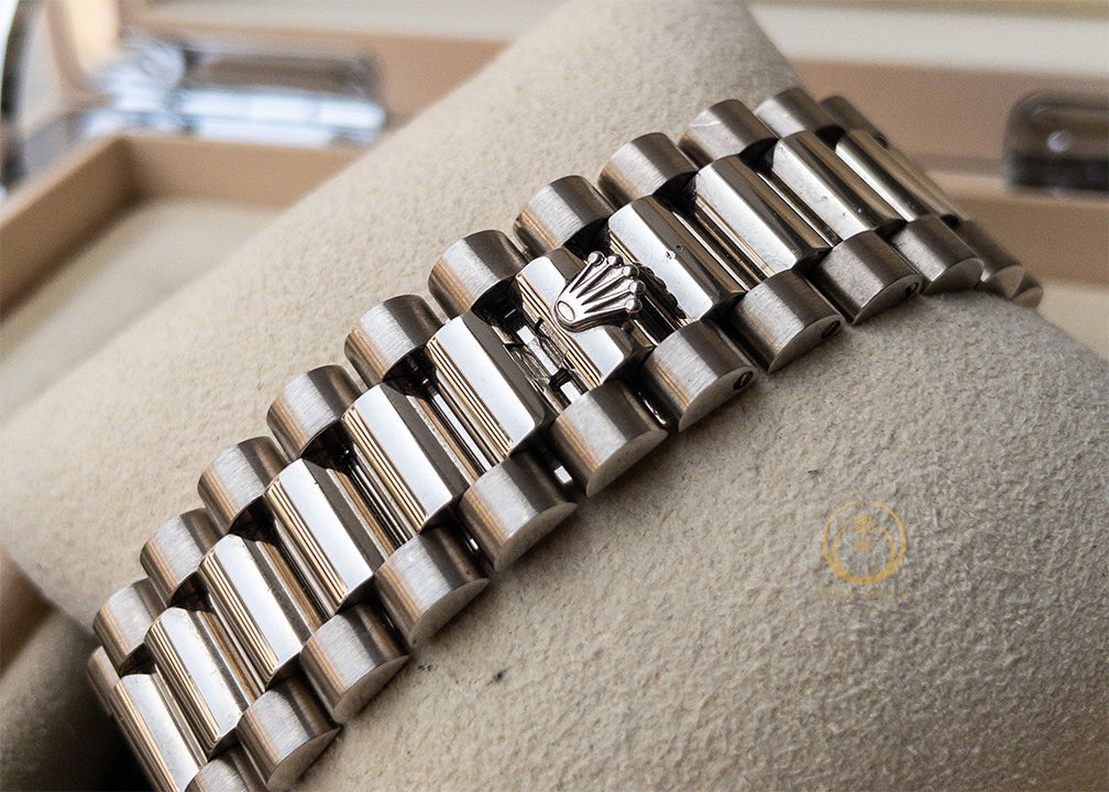 Rolex Day-Date II 218239 Full White Gold