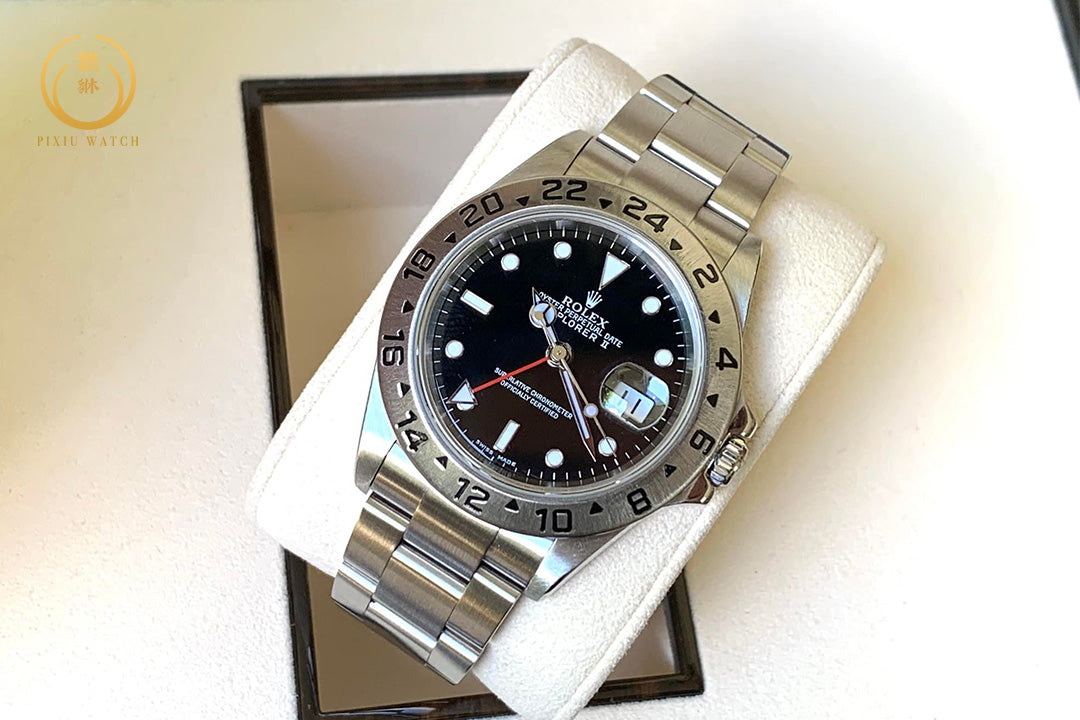 Rolex Explorer II Black Dial Red Hand