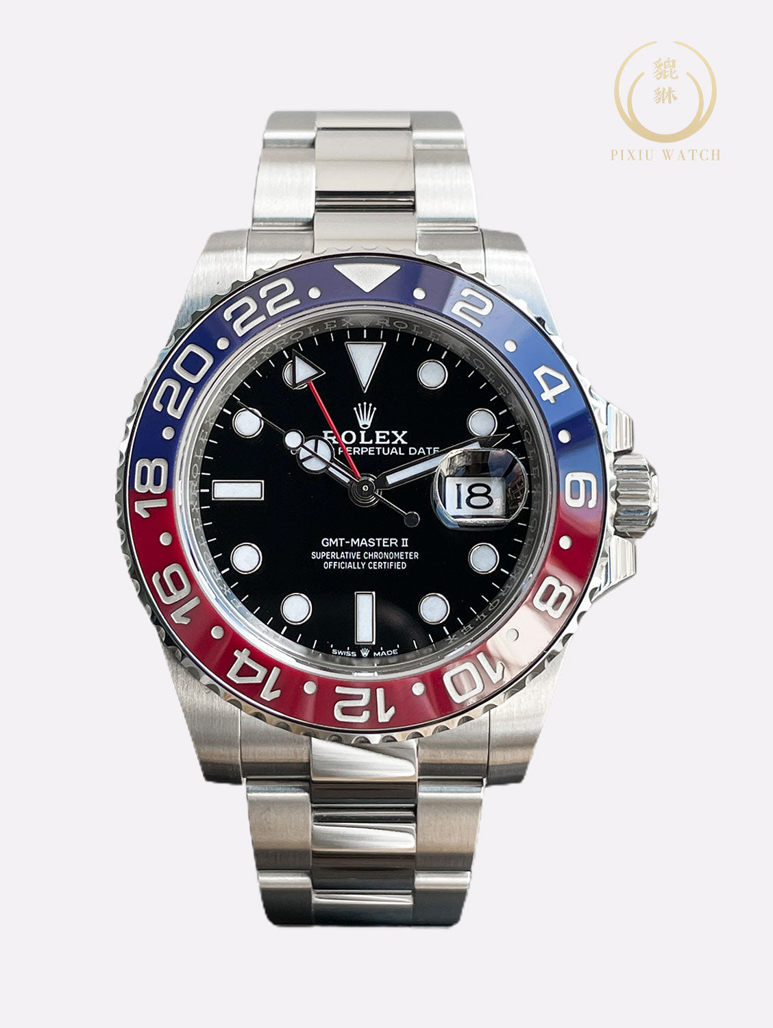 Rolex GMT-MASTER II “Pepsi” Steel Oyster