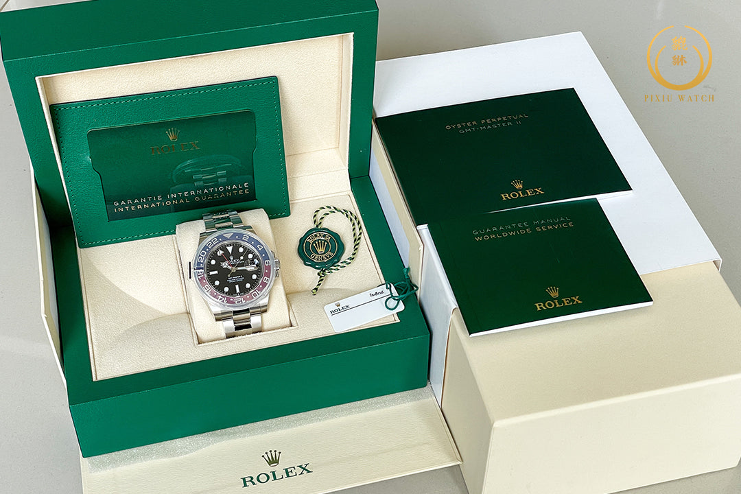 Rolex GMT-MASTER II “Pepsi” Steel Oyster