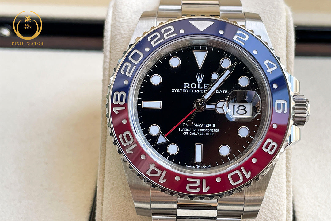 Rolex GMT-MASTER II “Pepsi” Steel Oyster